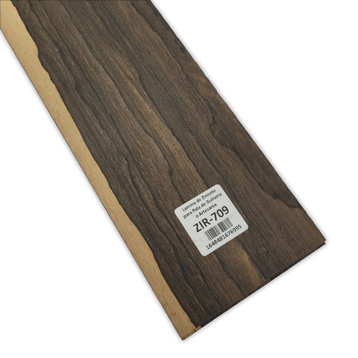 2 Laminas Unica ZIR-709 de Ziricote Mexicano para Pala de Guitarra o Artesania5