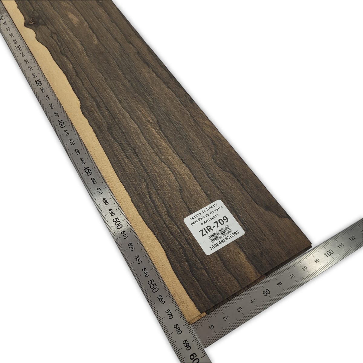 2 Laminas Unica ZIR-709 de Ziricote Mexicano para Pala de Guitarra o Artesania2