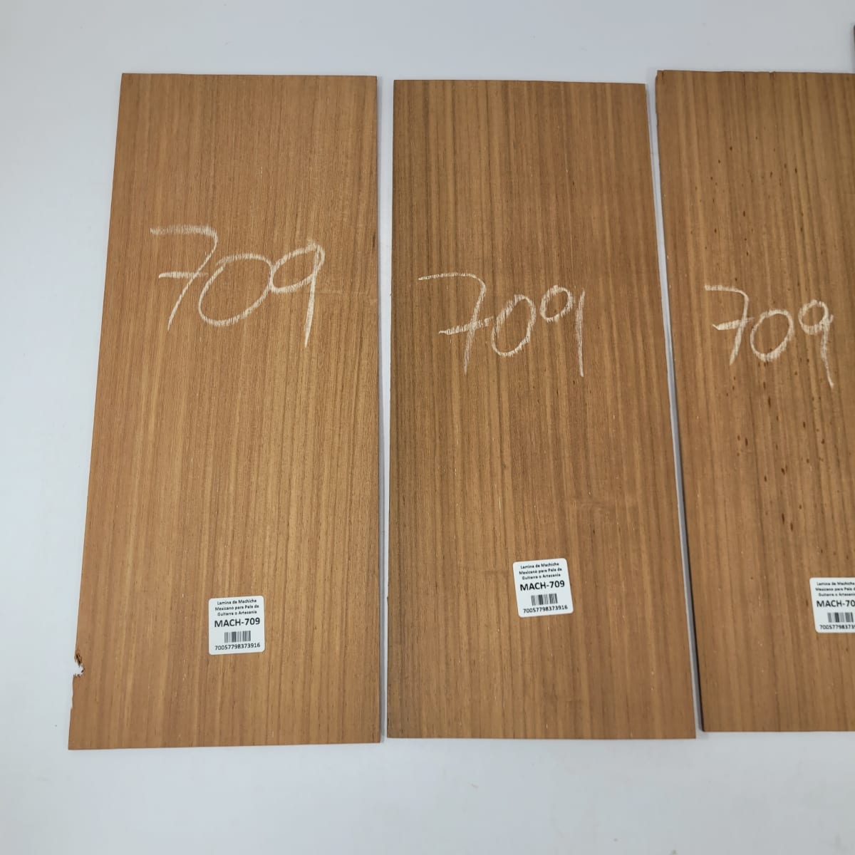 Set de 3 Laminas de Machiche Mexicano MACH-709 para Artesania - Madera con Detalles7