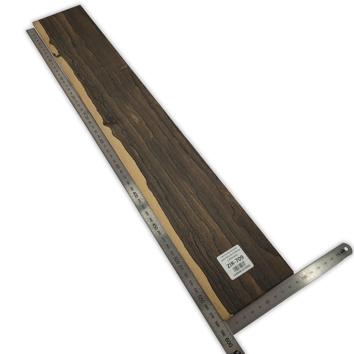 2 Laminas Unica ZIR-709 de Ziricote Mexicano para Pala de Guitarra o Artesania3