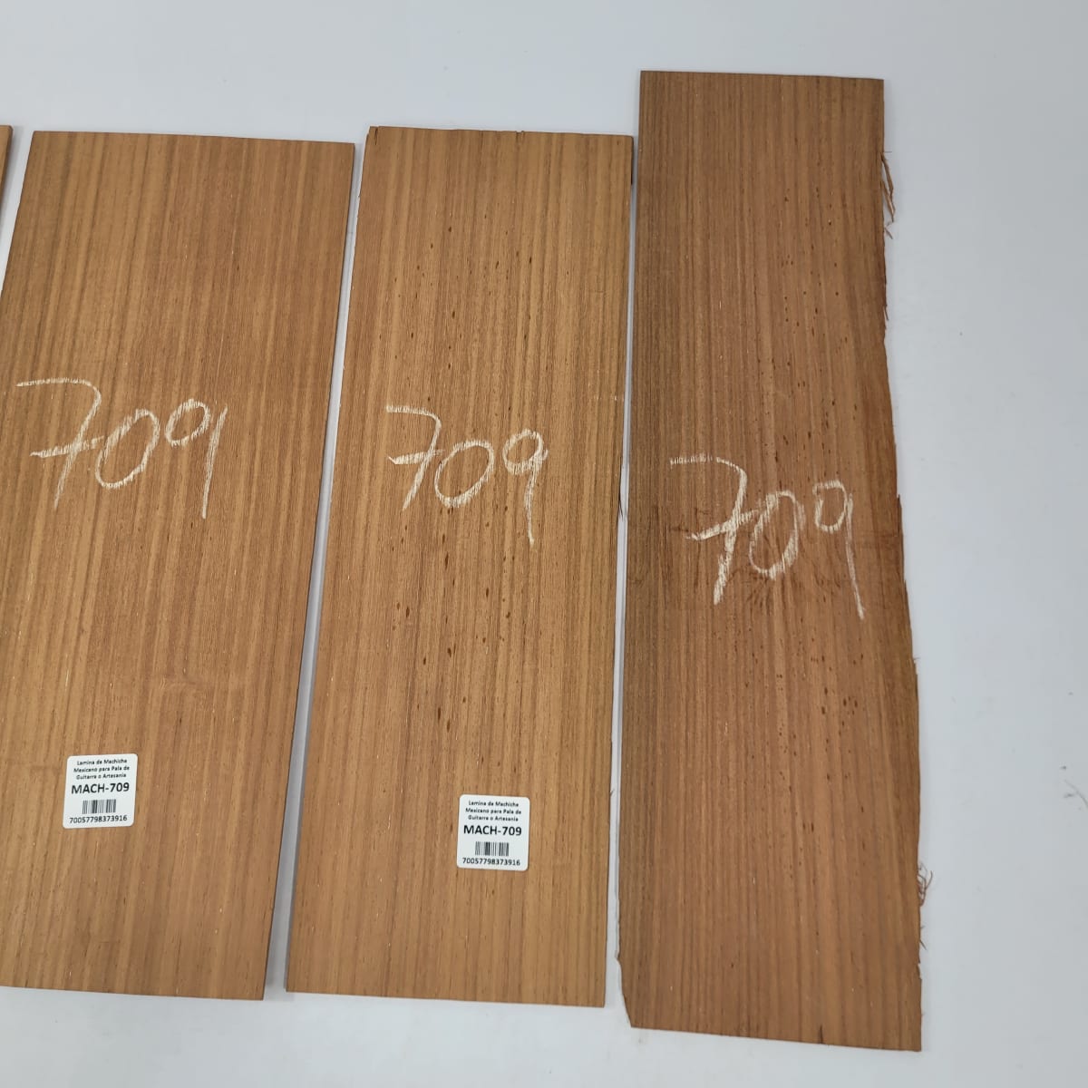 Set de 4 Laminas de Machiche Mexicano MACH-709 para Artesania - Madera con Detalles8
