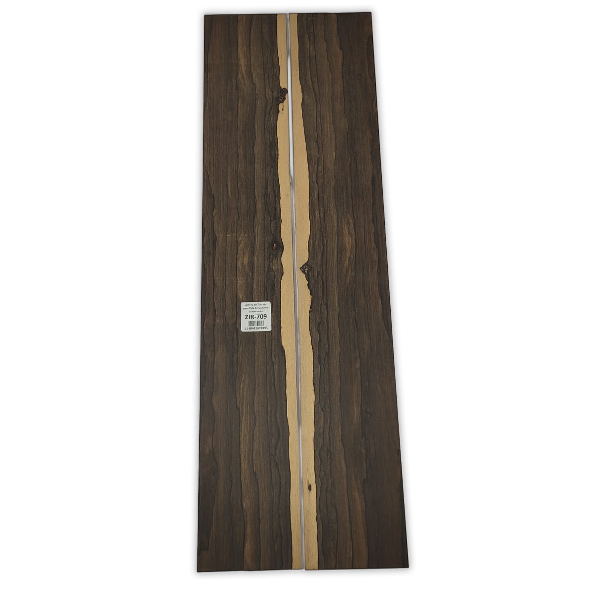 2 Laminas Unica ZIR-709 de Ziricote Mexicano para Pala de Guitarra o Artesania7