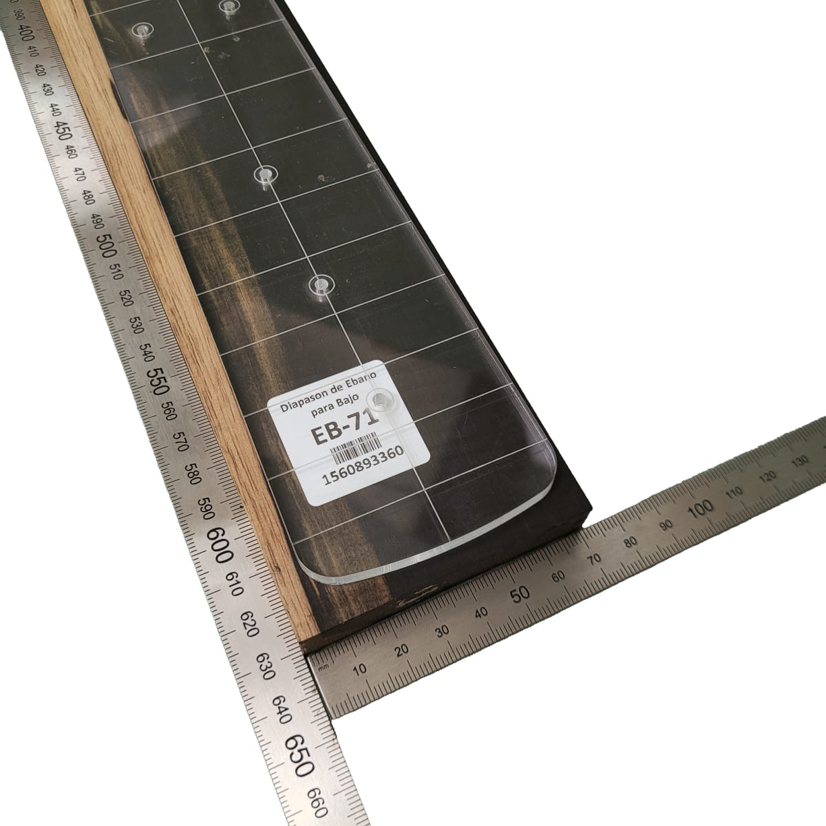 Diapason EB-71 de Ebano Exotico para Bajo3