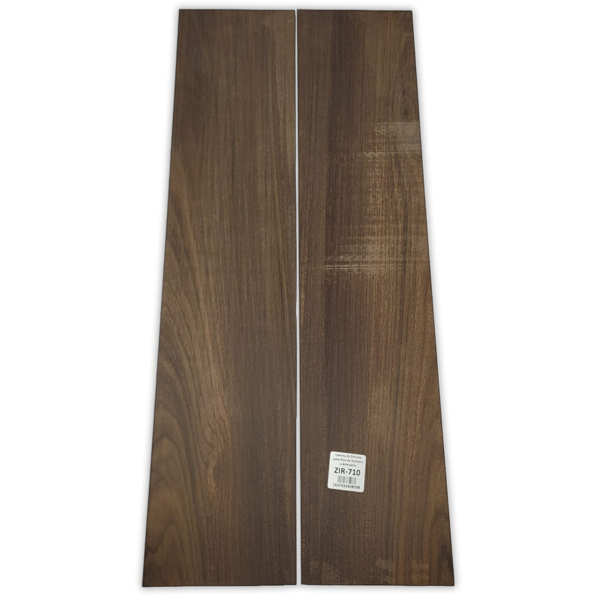 2 Laminas Unica ZIR-710 de Ziricote Mexicano para Pala de Guitarra o Artesania8