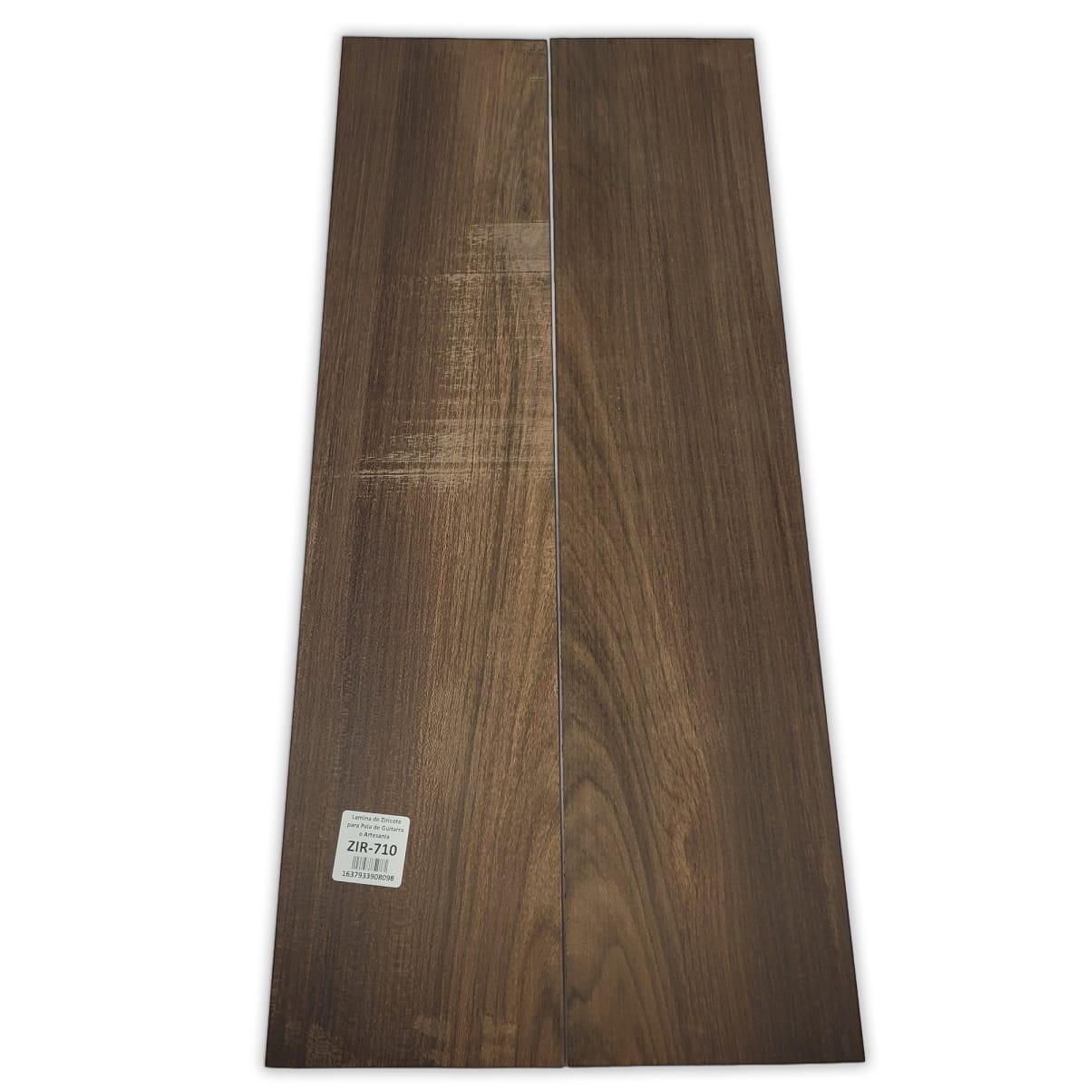 2 Laminas Unica ZIR-710 de Ziricote Mexicano para Pala de Guitarra o Artesania9