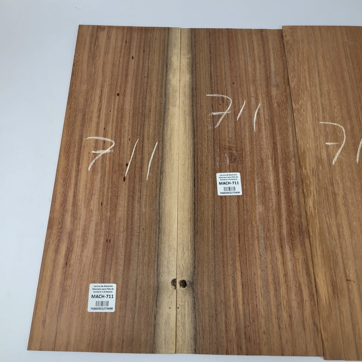 Set de 4 Laminas de Machiche Mexicano MACH-711 para Artesania - Madera con Detalles3