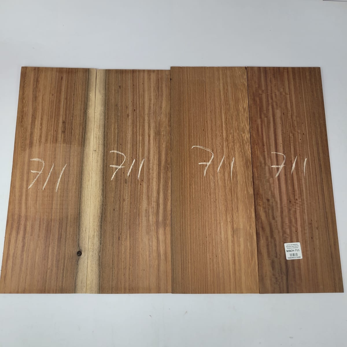 Set de 4 Laminas de Machiche Mexicano MACH-711 para Artesania - Madera con Detalles5