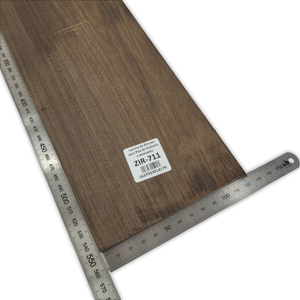 Set de 2 Laminas ZIR-711 de Ziricote Mexicano para Pala de Guitarra o Artesania3