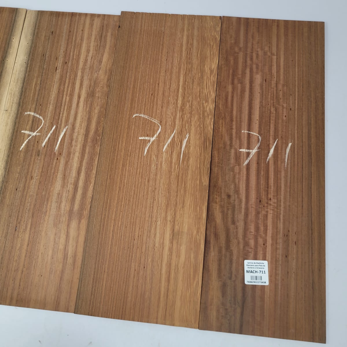 Set de 4 Laminas de Machiche Mexicano MACH-711 para Artesania - Madera con Detalles7