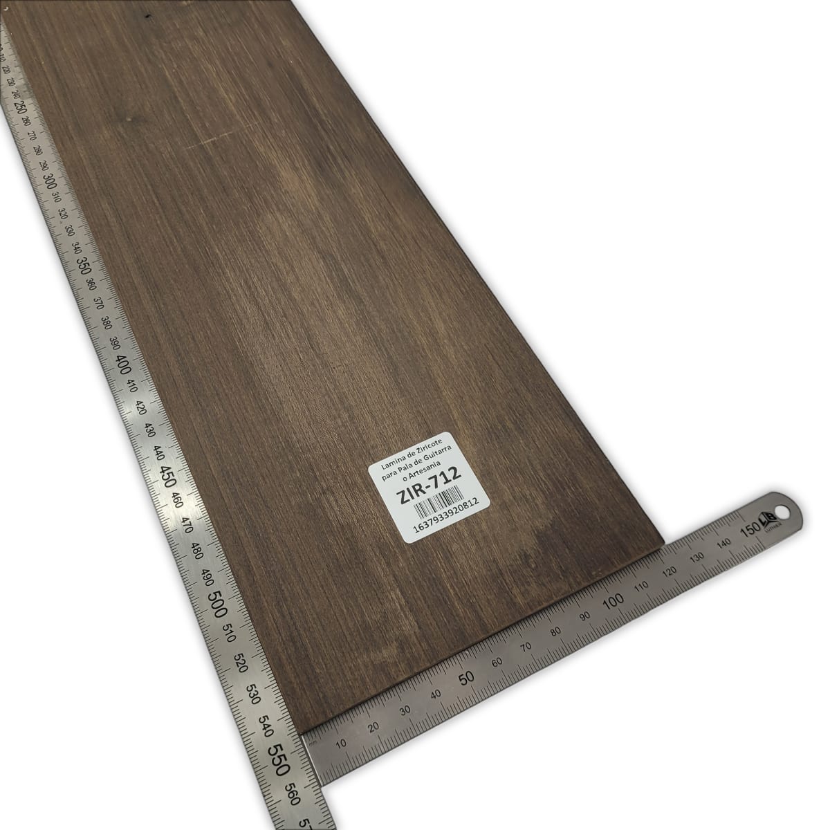 Set de 2 Laminas ZIR-712 de Ziricote Mexicano para Pala de Guitarra o Artesania3