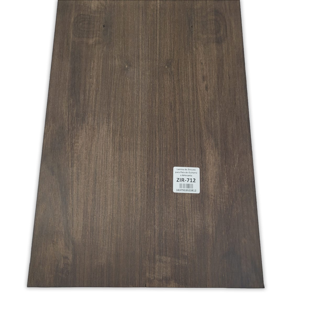 Set de 2 Laminas ZIR-712 de Ziricote Mexicano para Pala de Guitarra o Artesania5