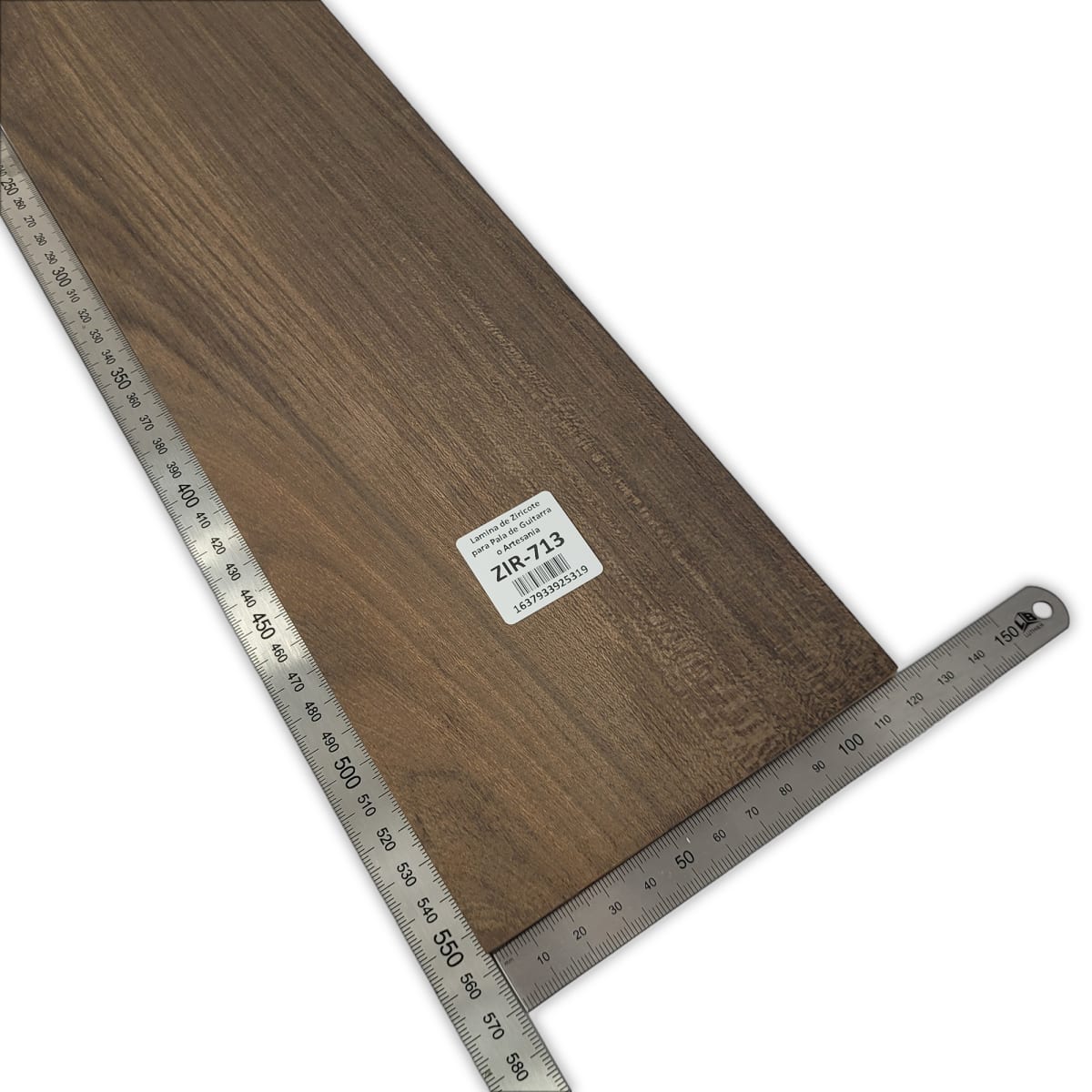 Set de 2 Laminas ZIR-713 de Ziricote Mexicano para Pala de Guitarra o Artesania3