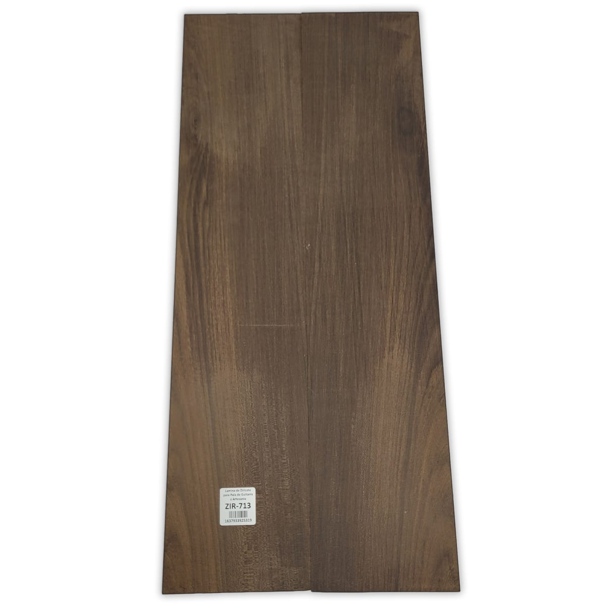 Set de 2 Laminas ZIR-713 de Ziricote Mexicano para Pala de Guitarra o Artesania5