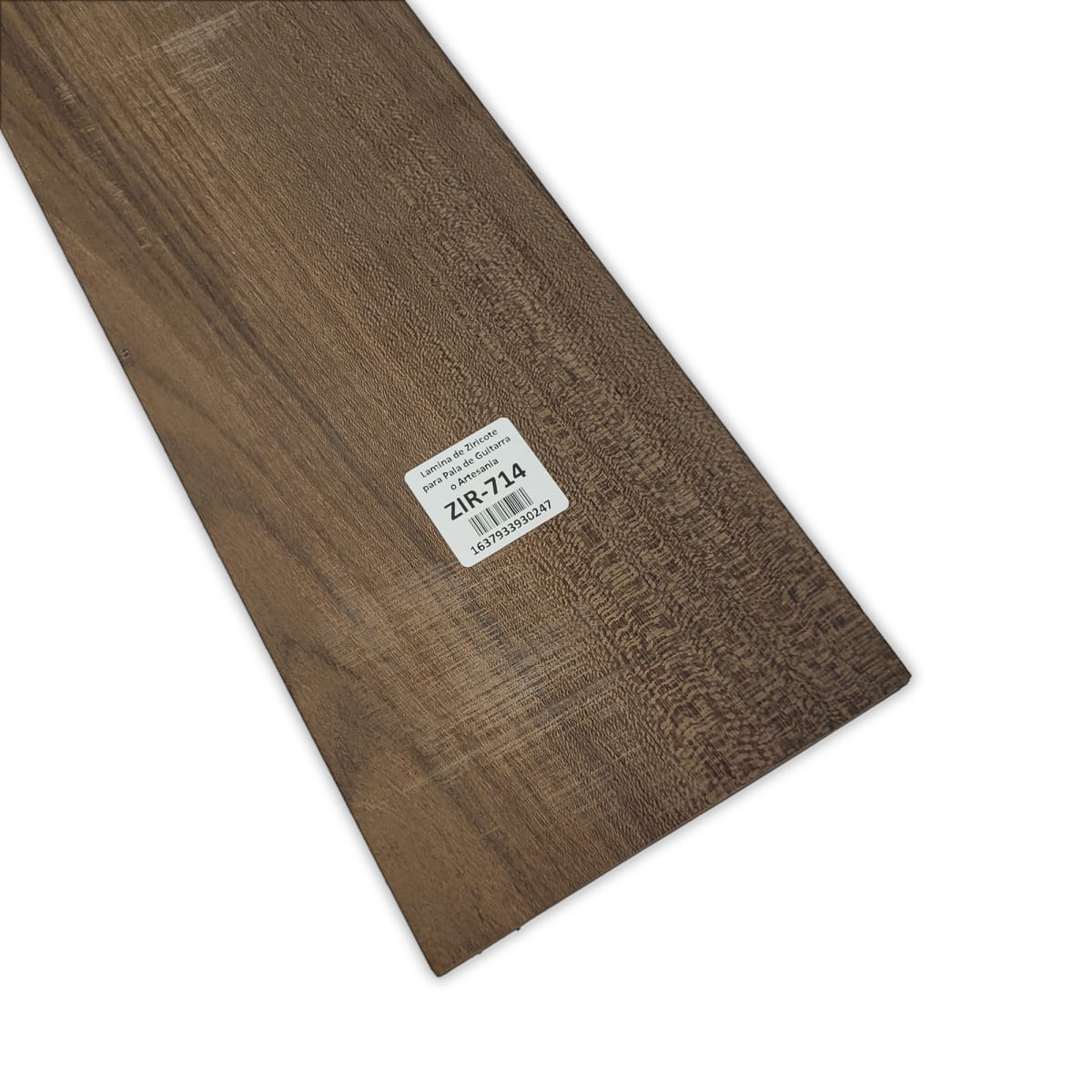 Set de 2 Laminas ZIR-714 de Ziricote Mexicano para Pala de Guitarra o Artesania4
