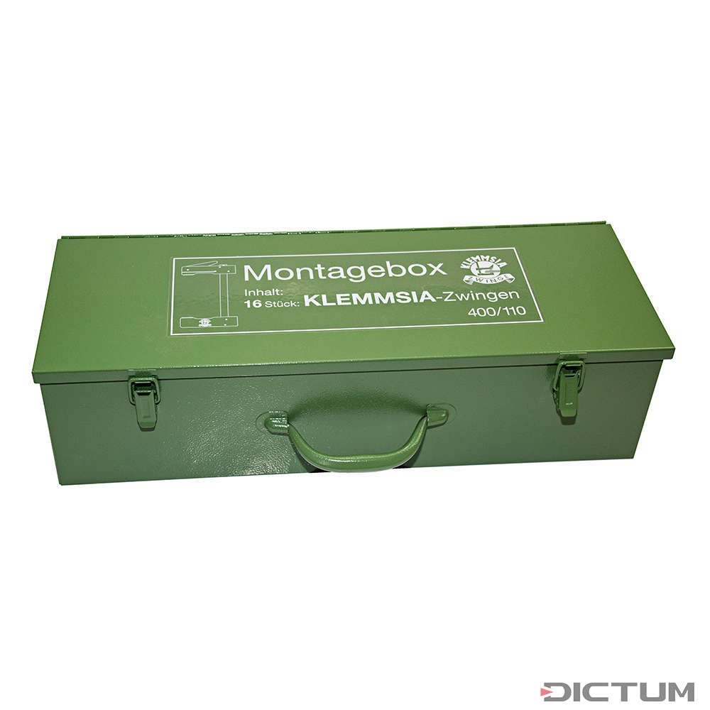 Caja de Prensas Klemmsia. Mod: 0216 Sargento de 400 mm de largo (16 pcs)5