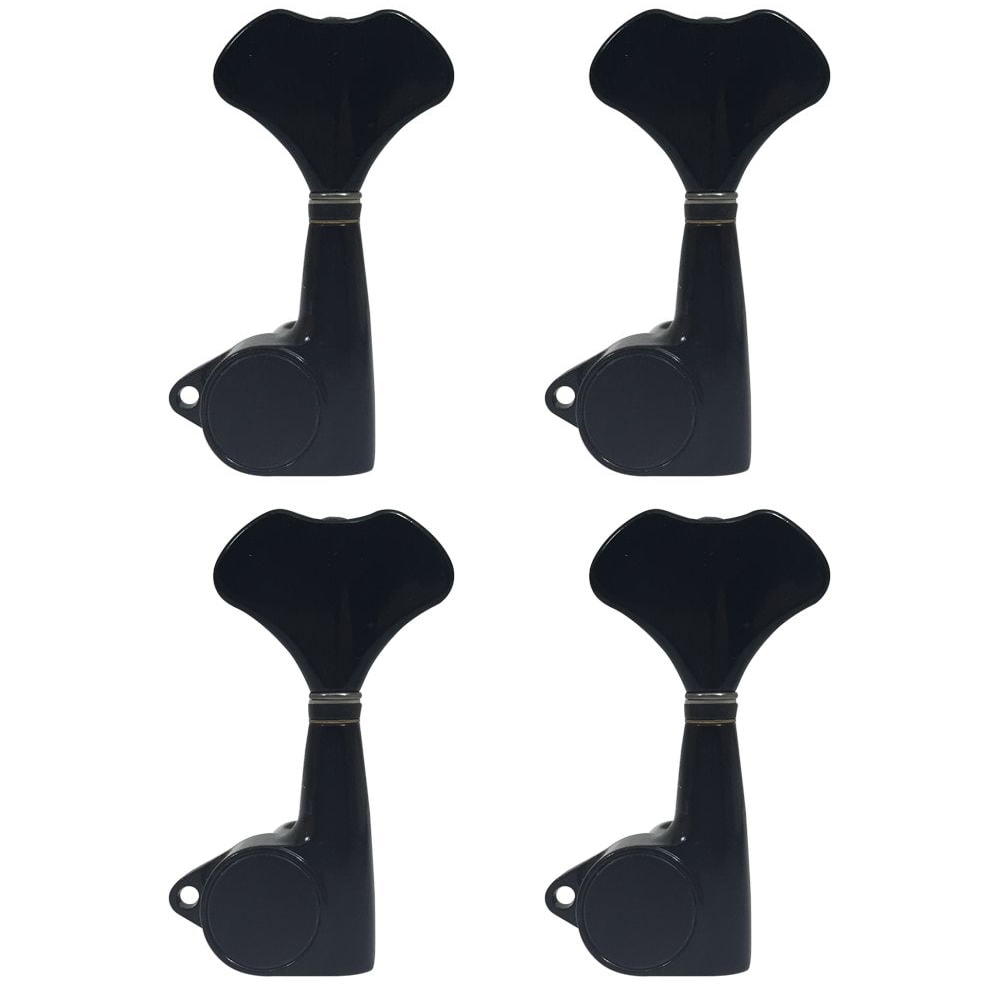 Clavijero Gotoh 4R Black GB707 para Bajo Electrico 0