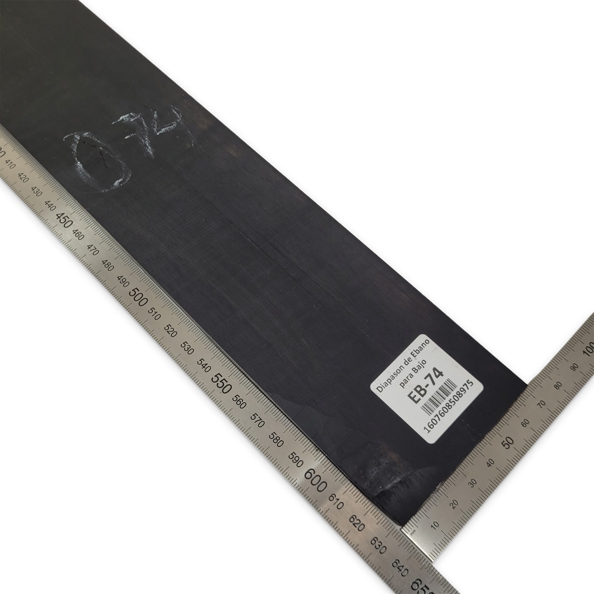 Diapason EB-74 de Ebano Negro Especial para Bajo3
