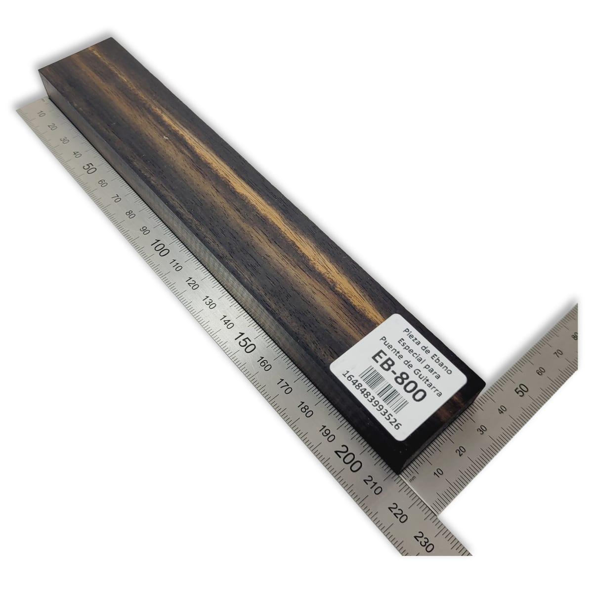 Pieza EB-800 de Ebano para Puente de Guitarra2