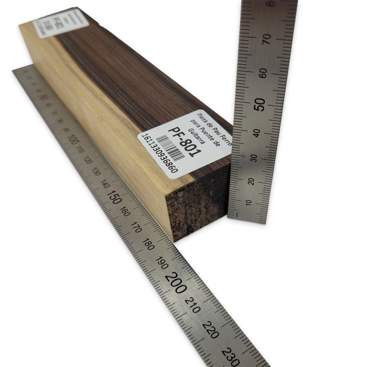 Pieza PF-801 de Pau Ferro Especial para Puente de Guitarra3