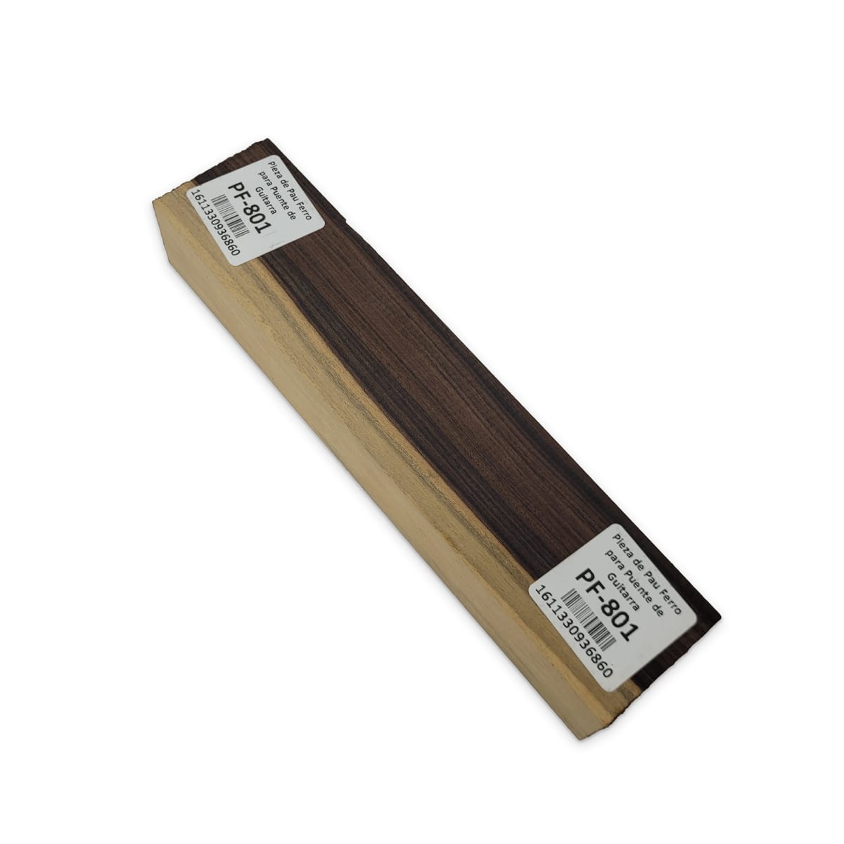 Pieza PF-801 de Pau Ferro Especial para Puente de Guitarra 0