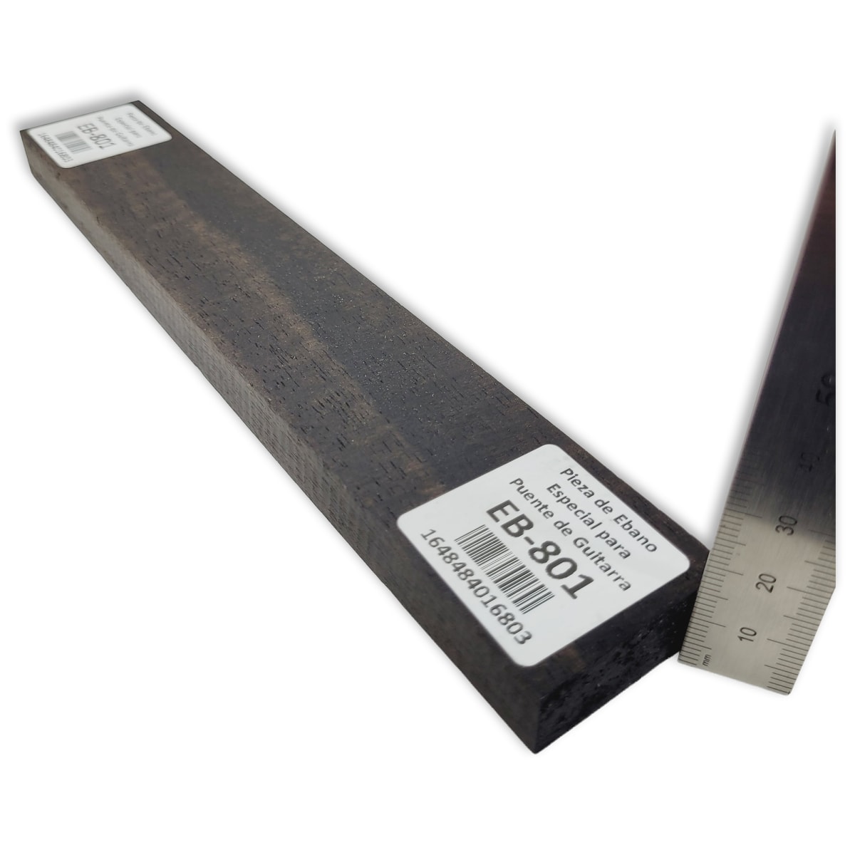 Pieza EB-801 de Ebano para Puente de Guitarra3