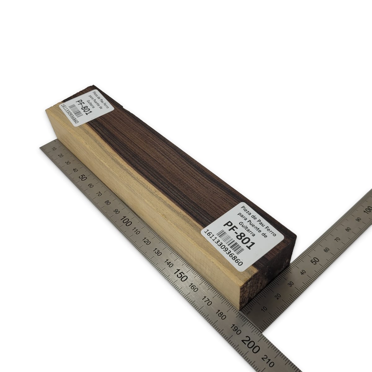 Pieza PF-801 de Pau Ferro Especial para Puente de Guitarra2