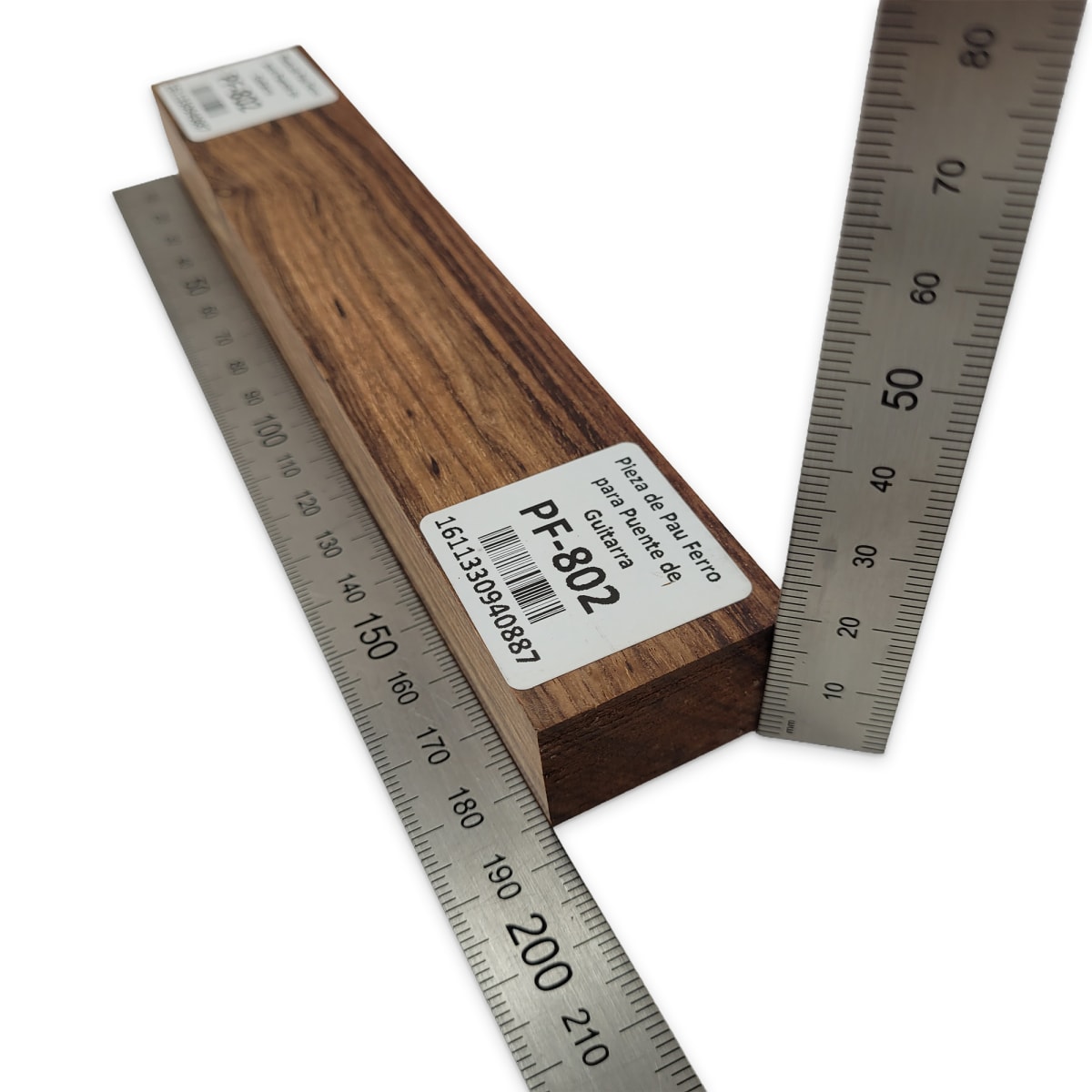 Pieza PF-802 de Pau Ferro Especial para Puente de Guitarra4