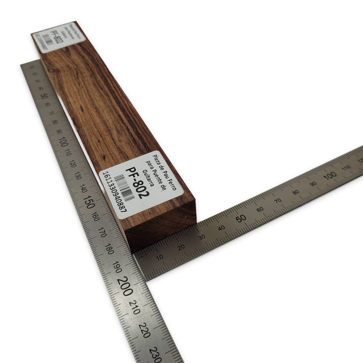 Pieza PF-802 de Pau Ferro Especial para Puente de Guitarra3