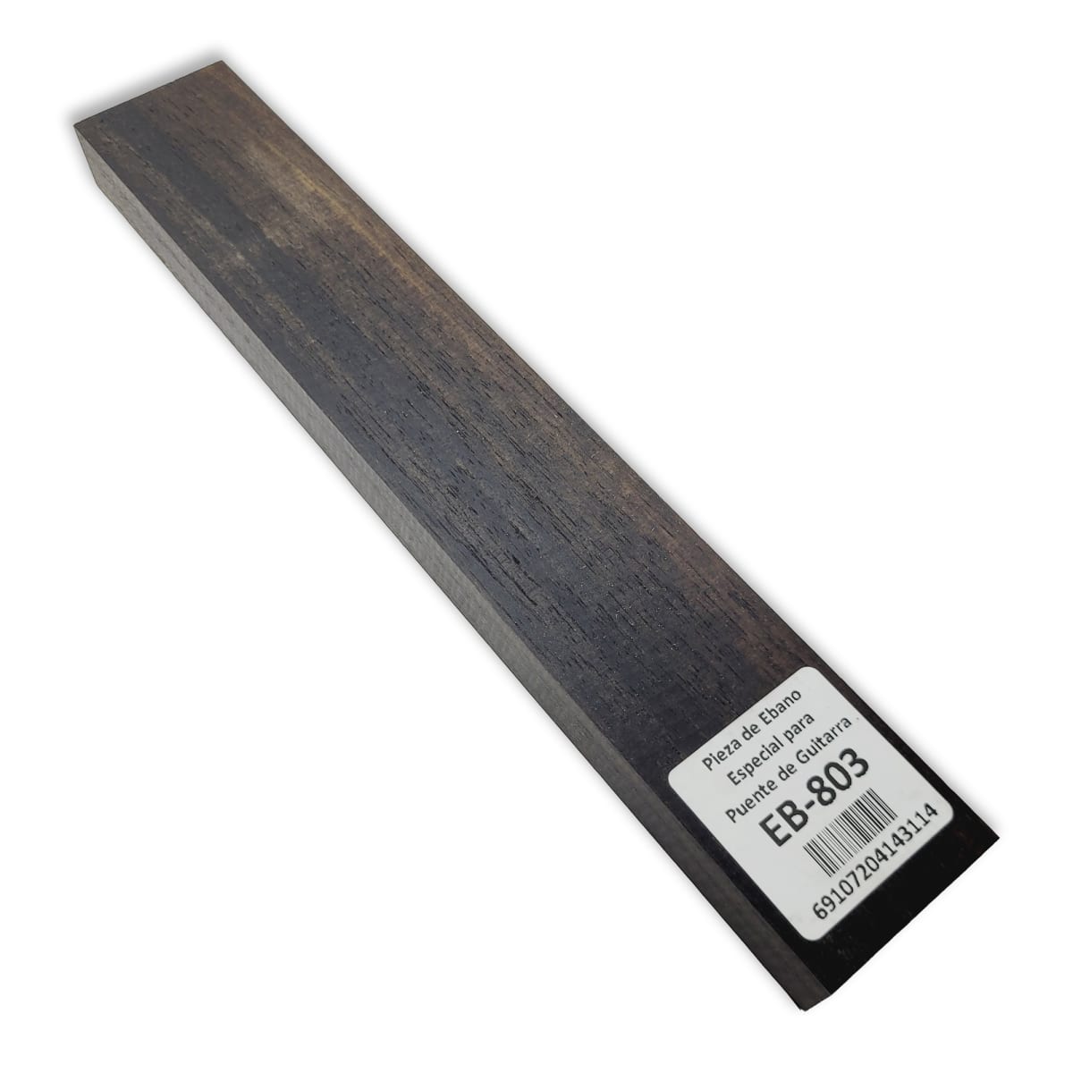 Pieza EB-803 de Ebano para Puente de Guitarra 0