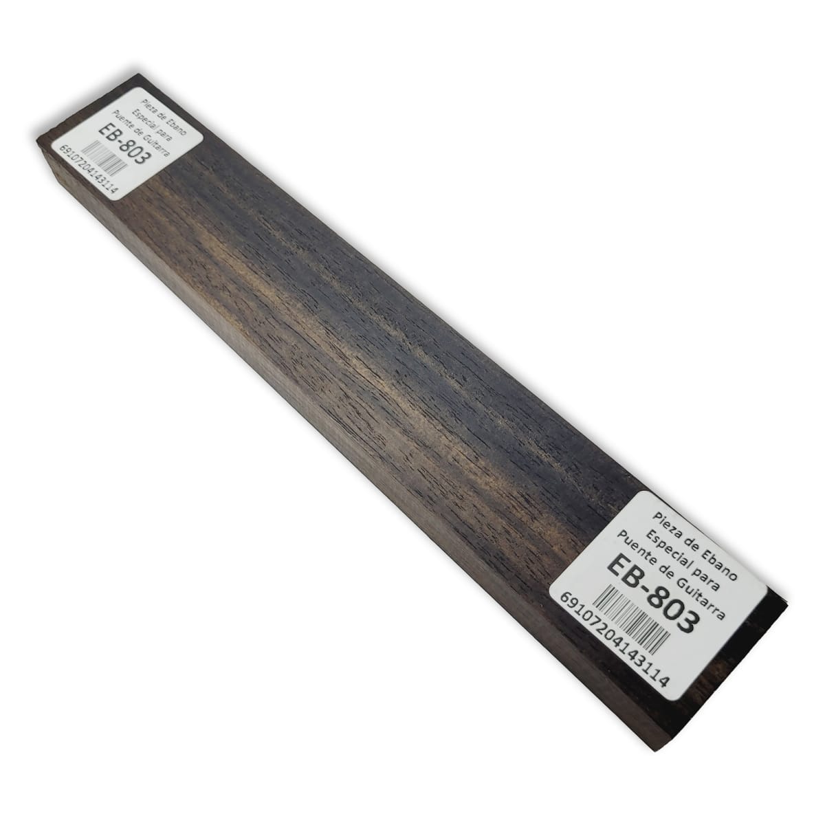 Pieza EB-803 de Ebano para Puente de Guitarra4