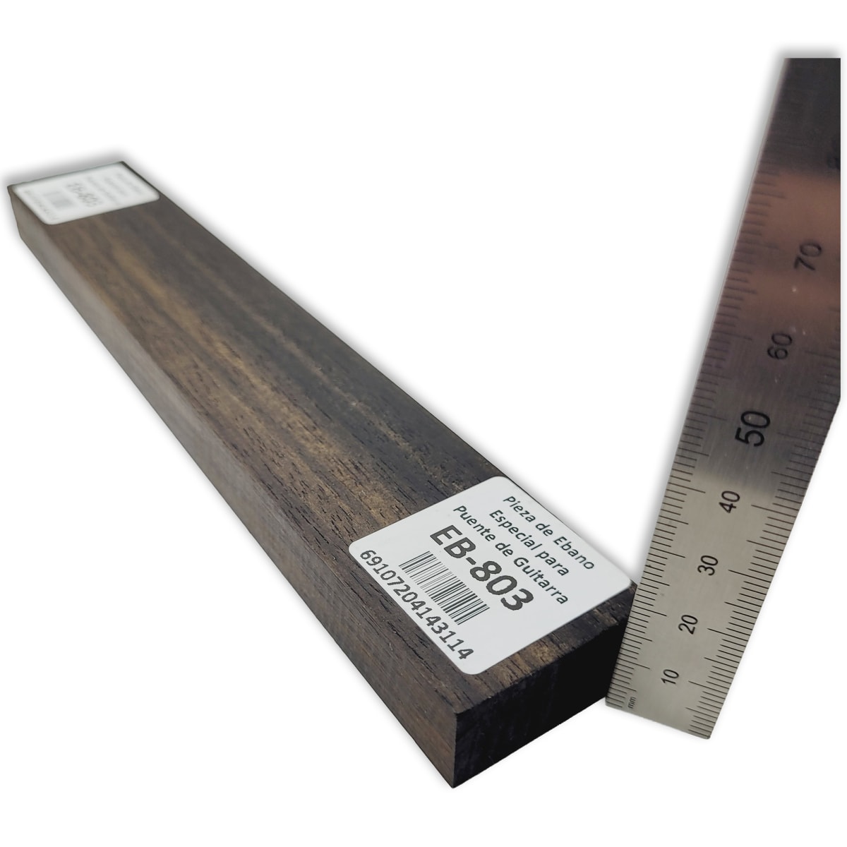 Pieza EB-803 de Ebano para Puente de Guitarra3