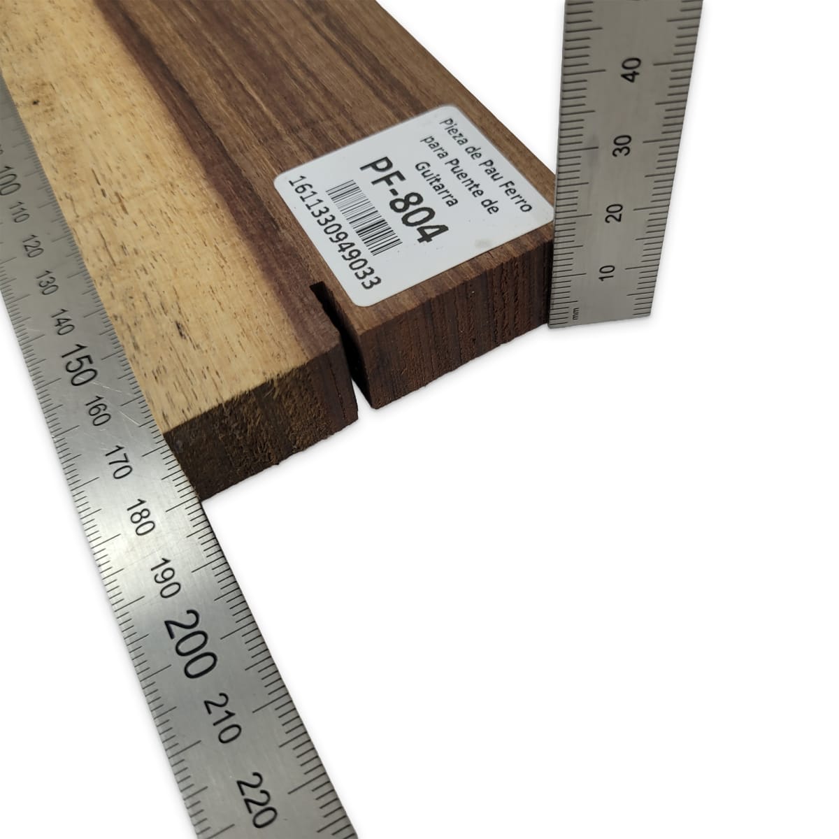Pieza PF-804 de Pau Ferro Especial para Puente de Guitarra4