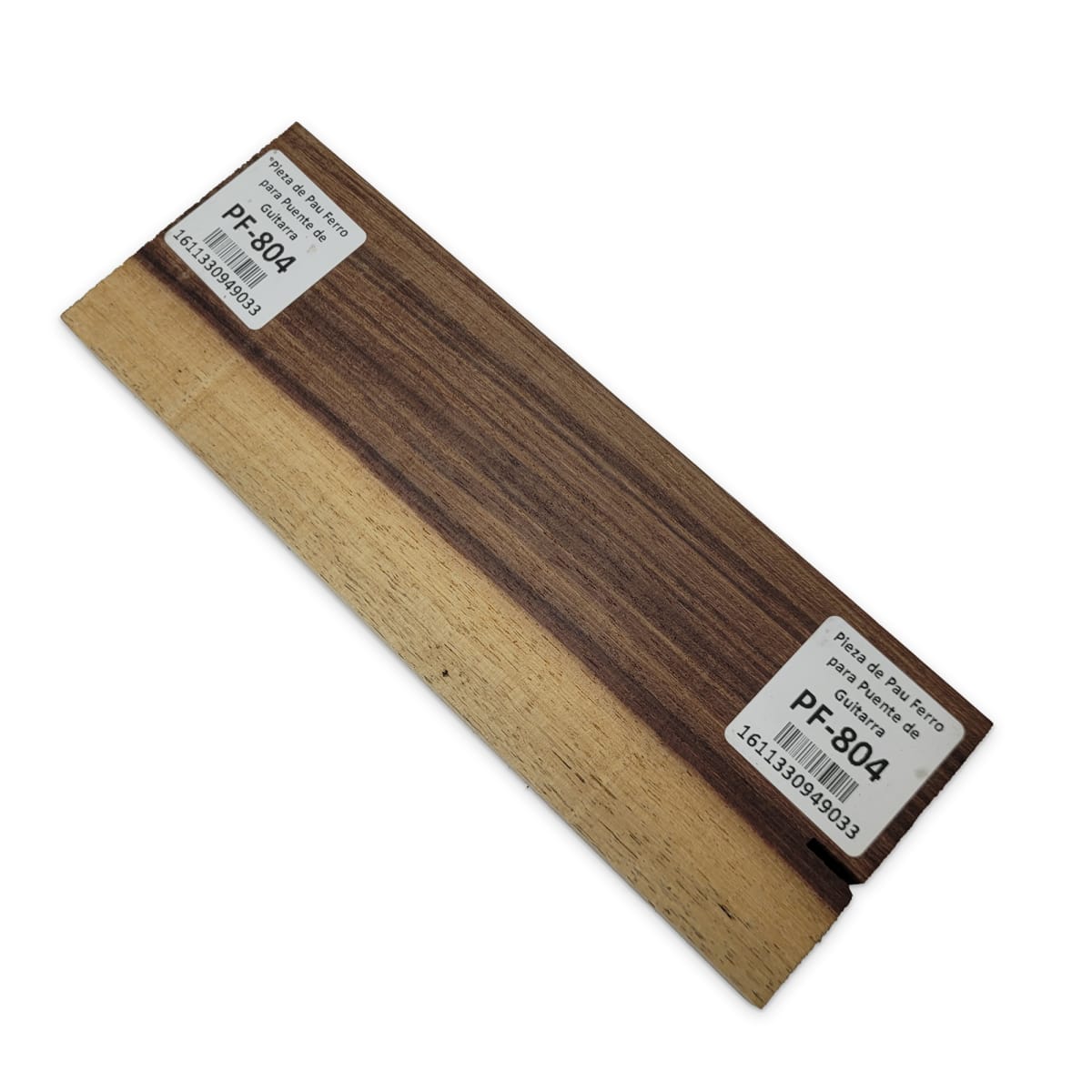 Pieza PF-804 de Pau Ferro Especial para Puente de Guitarra 0