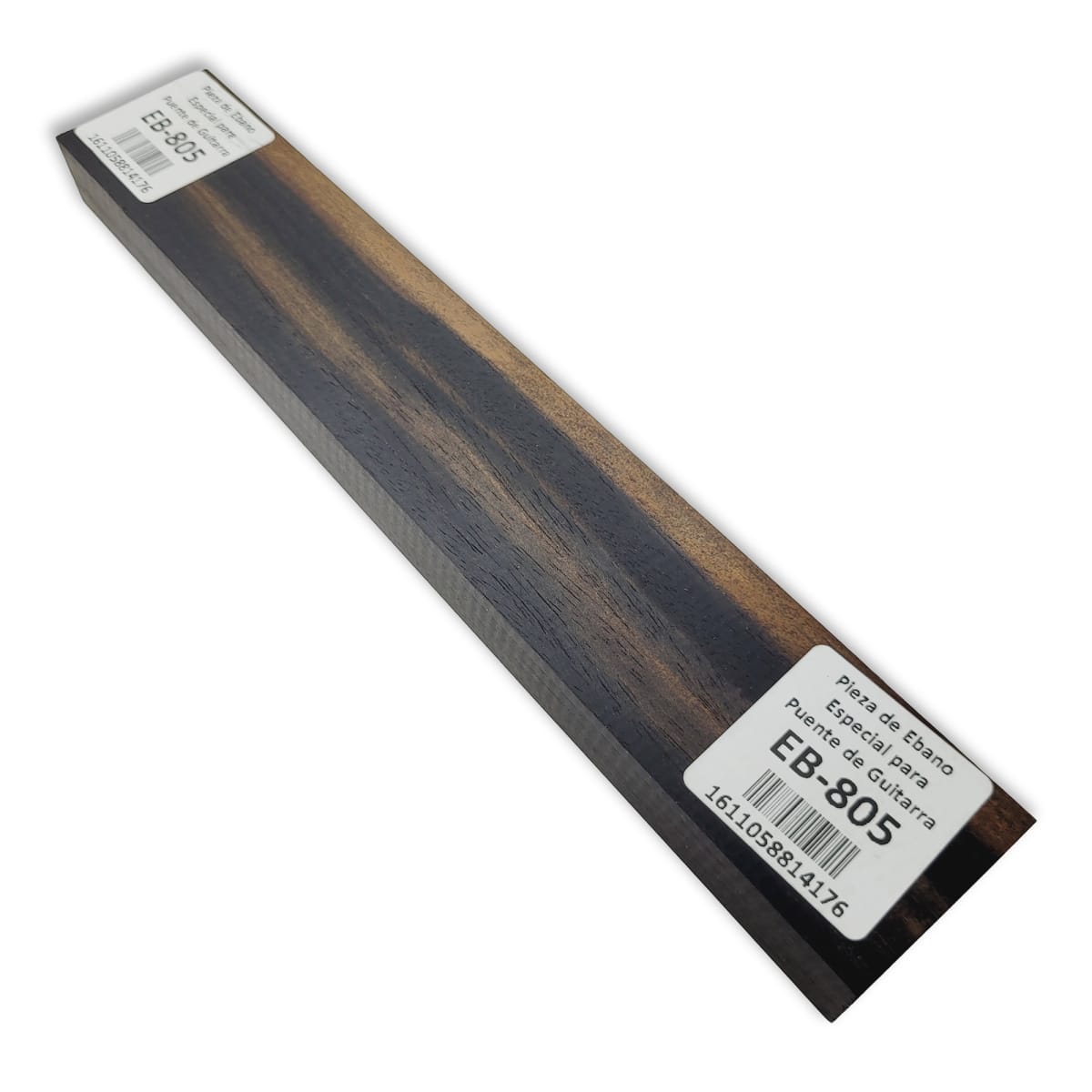 Pieza EB-805 de Ebano para Puente de Guitarra4