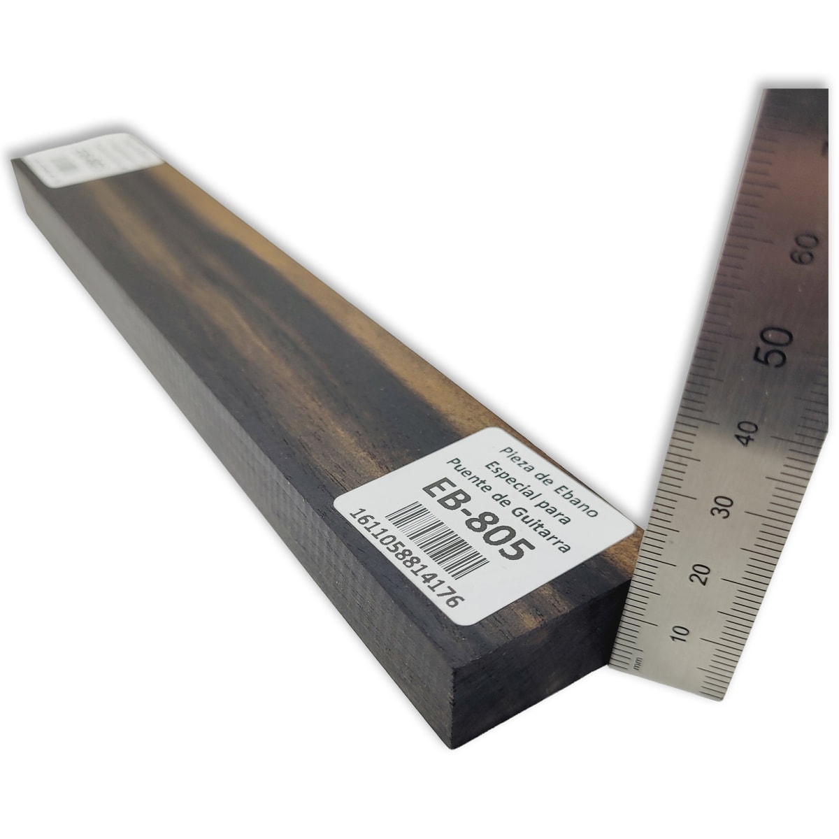 Pieza EB-805 de Ebano para Puente de Guitarra3