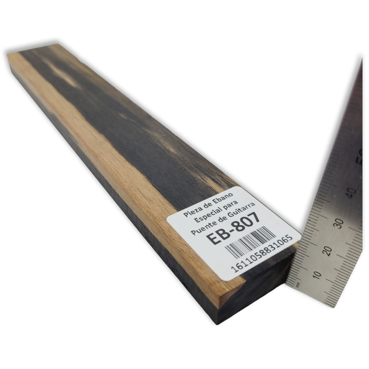Pieza EB-807 de Ebano para Puente de Guitarra3