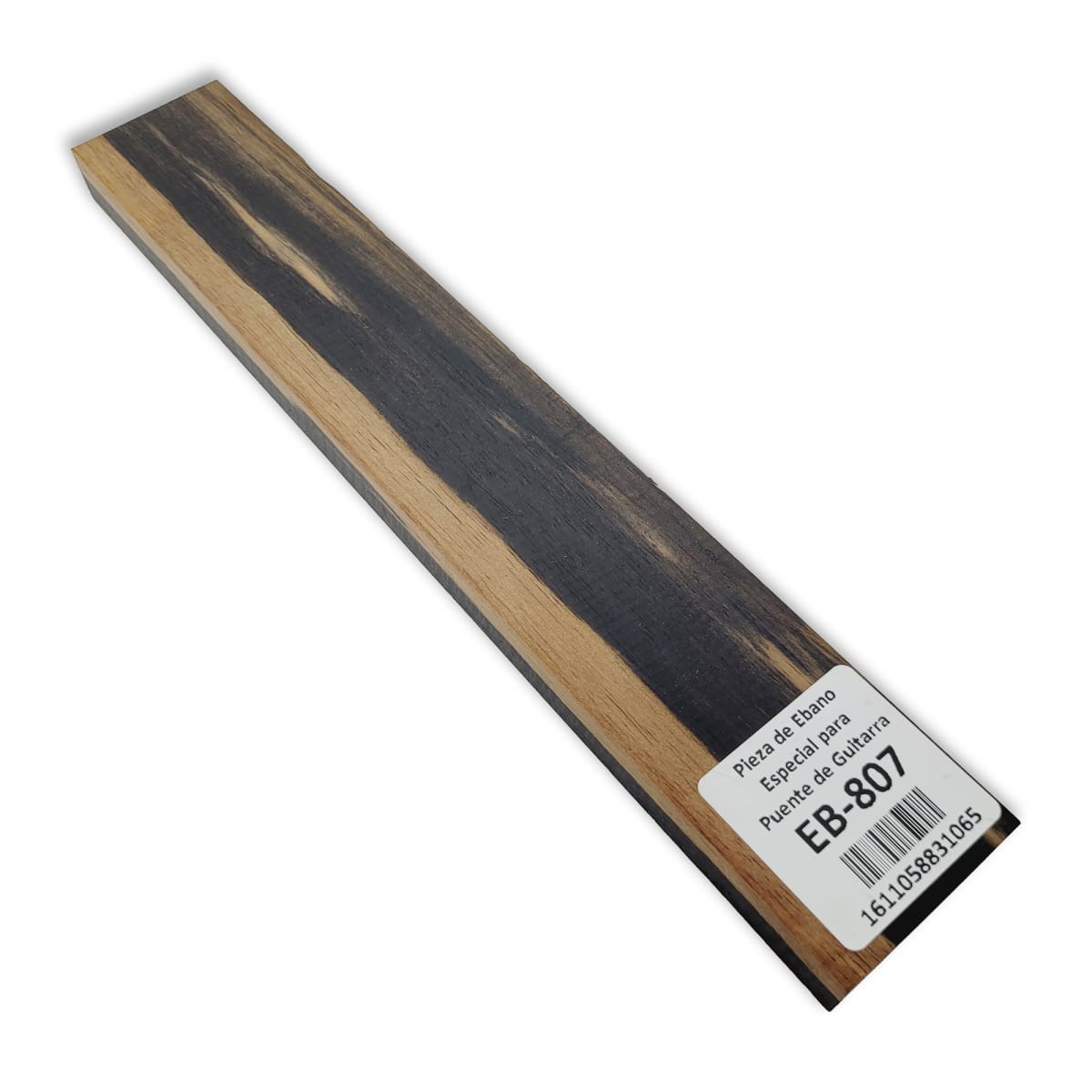 Pieza EB-807 de Ebano para Puente de Guitarra 0