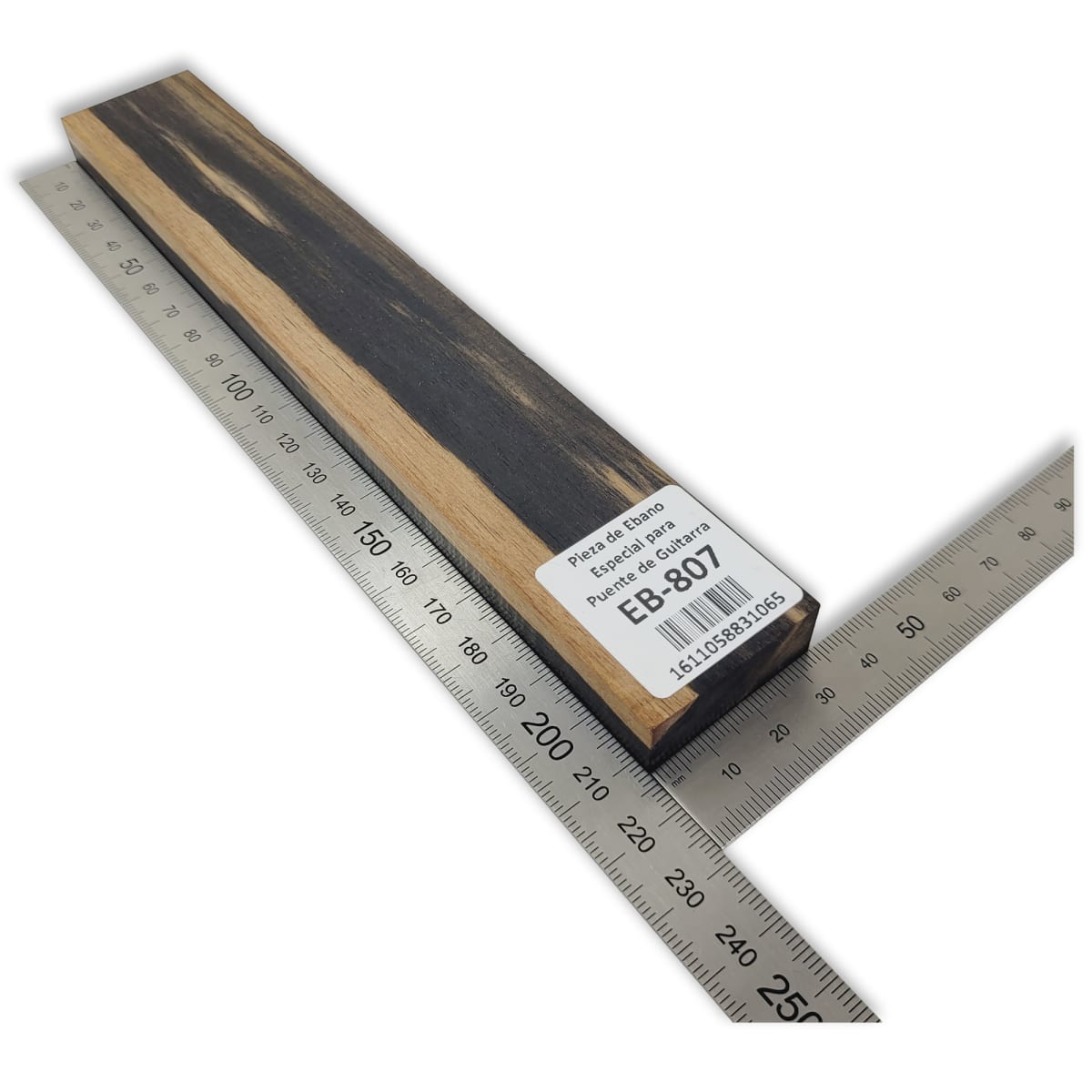Pieza EB-807 de Ebano para Puente de Guitarra2