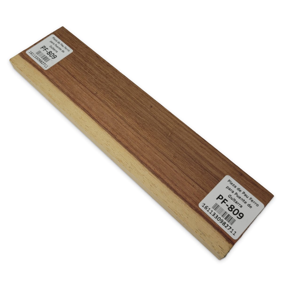 Pieza PF-809 de Pau Ferro Especial para Puente de Guitarra 0