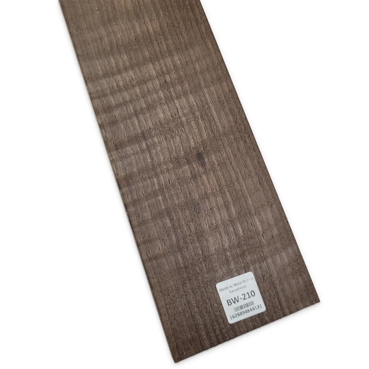 Mastil BW-210 de Black Walnut Especial Radial Flameado para Guitarra13