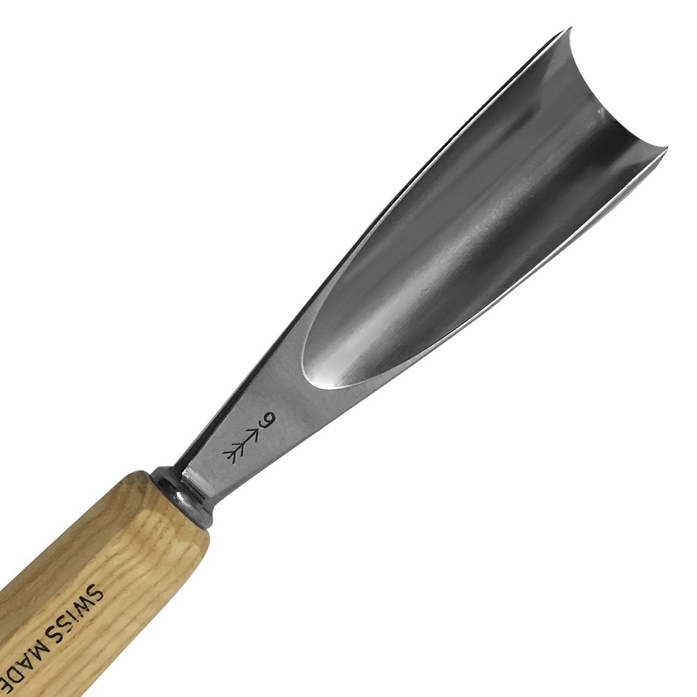 Gubia Semi Curva Perfil 9 de 30 mm de ancho 0
