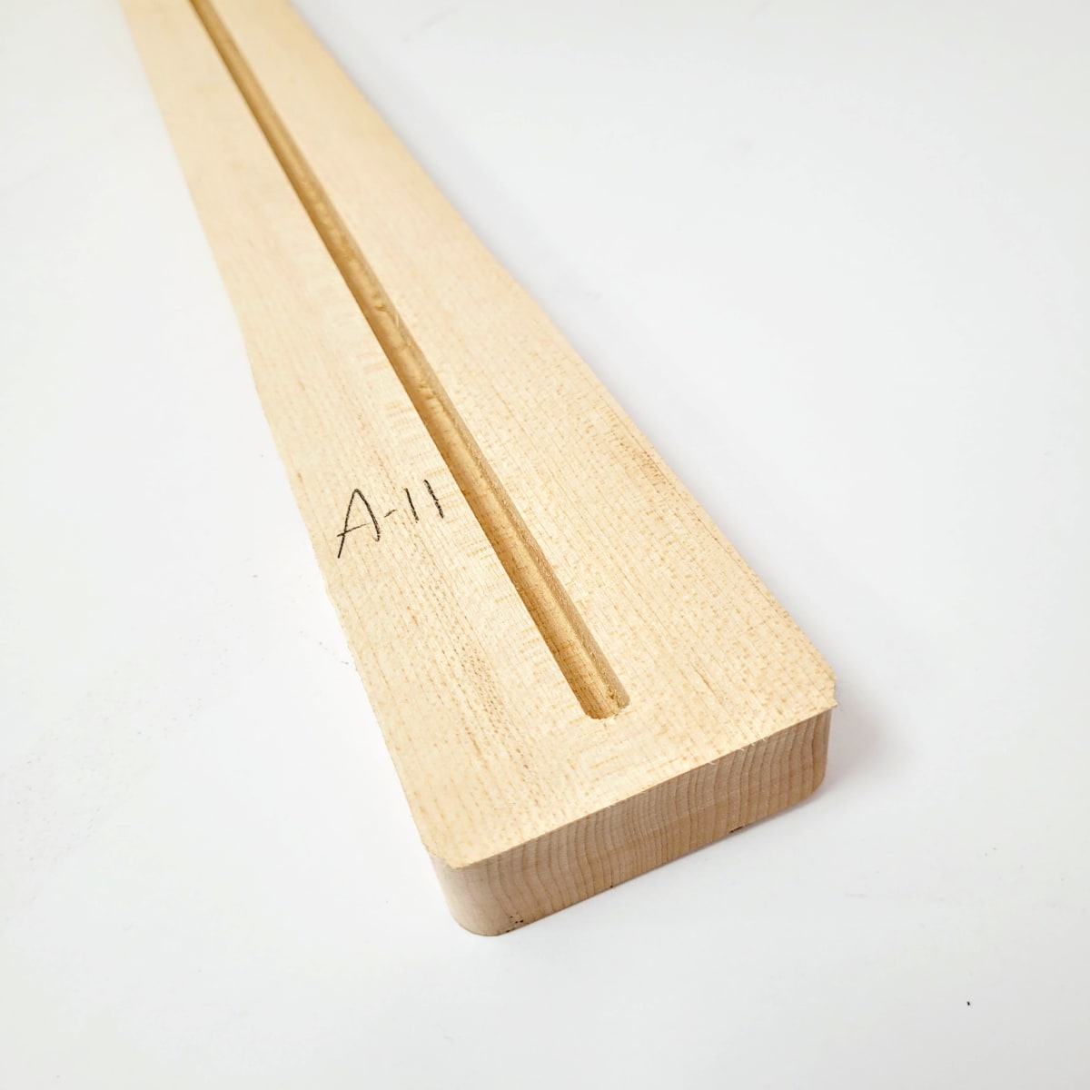 Mastil LB Luthier A-11 Tipo Tele Semi Elaborado de Maple Canadiense Especial4