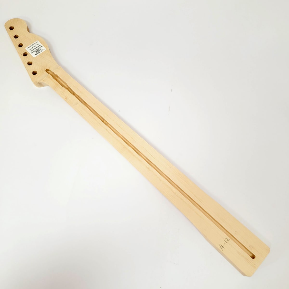 Mastil LB Luthier A-12 Tipo Tele Semi Elaborado de Maple Canadiense Especial 0