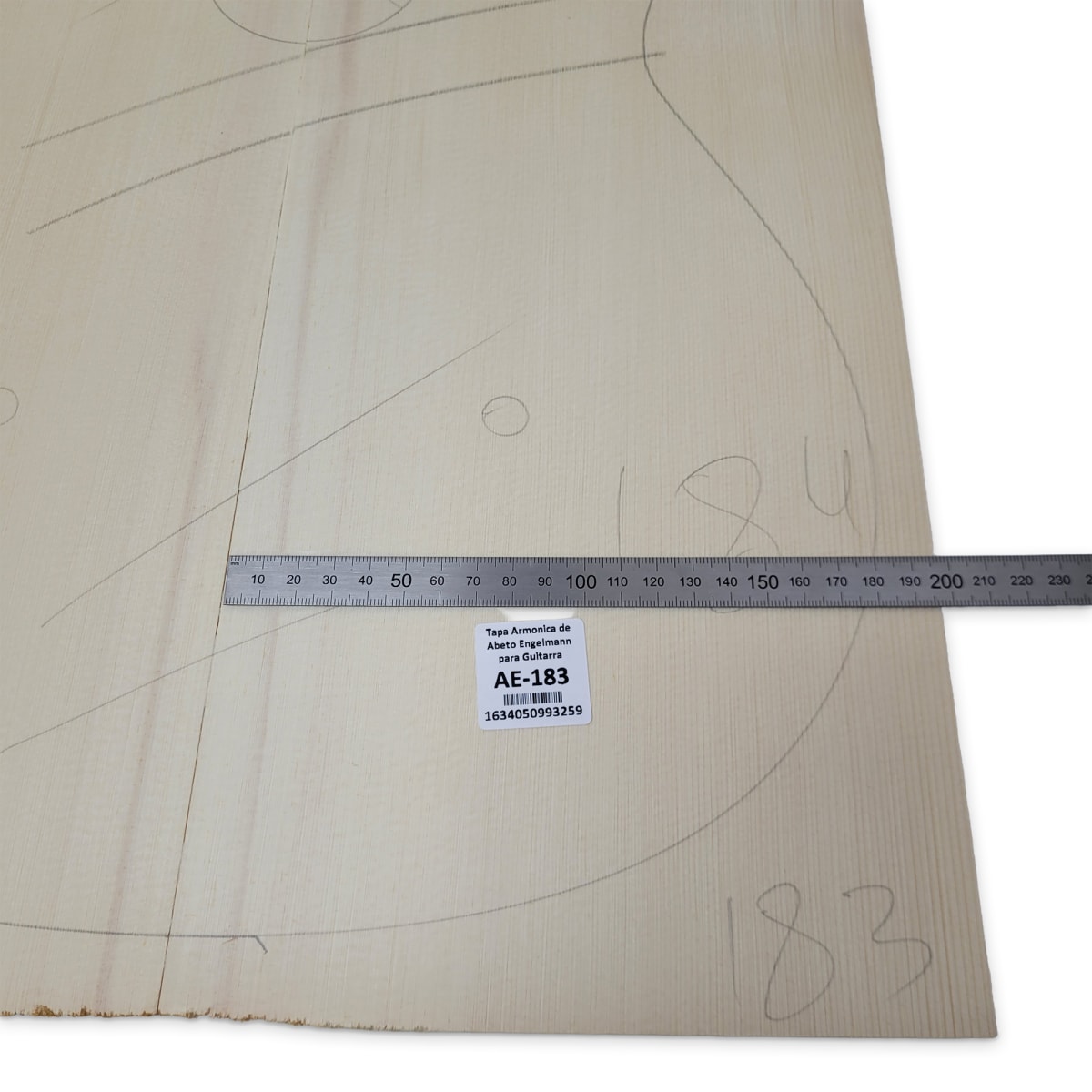 Tapa Armonica AE-183 de Abeto Engelmann AA para Guitarra4