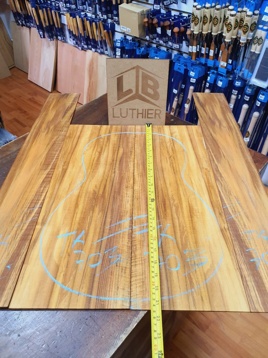 Fondo y Costados REF: TK-703 de Teak Exotico Especial para Guitarra3