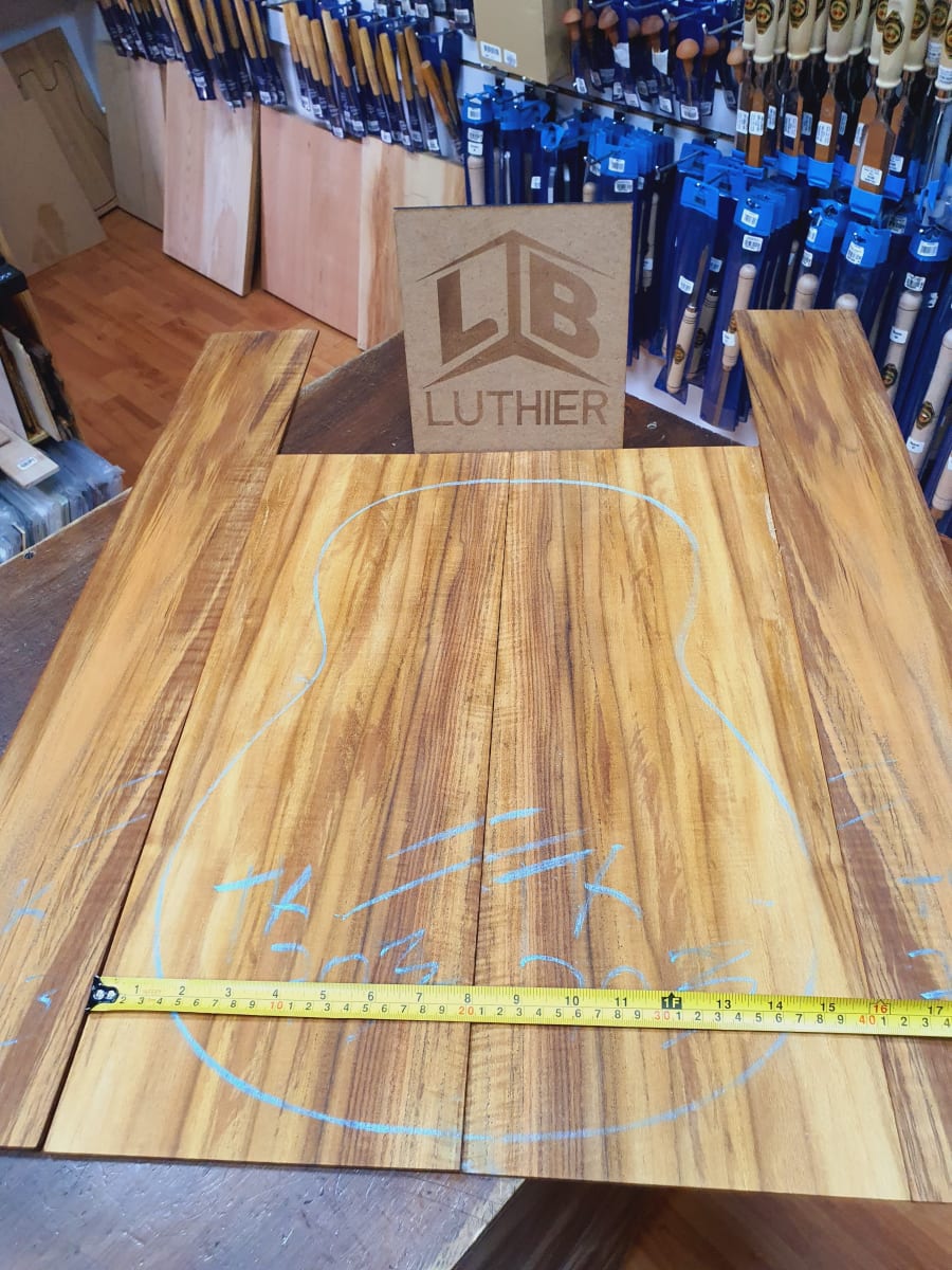 Fondo y Costados REF: TK-703 de Teak Exotico Especial para Guitarra2