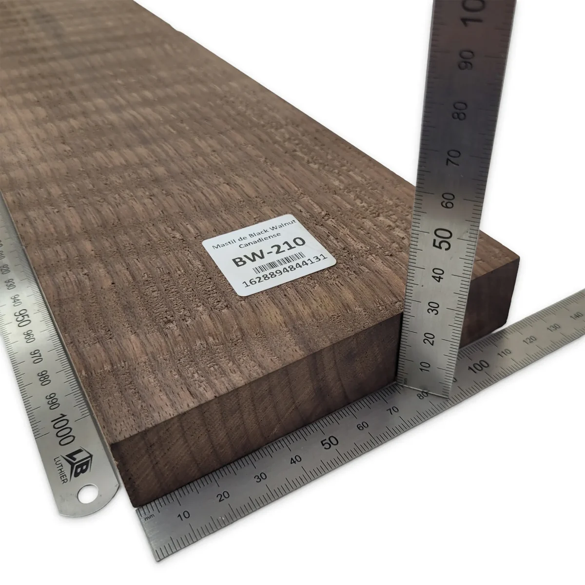Mastil BW-210 de Black Walnut para Guitarra5