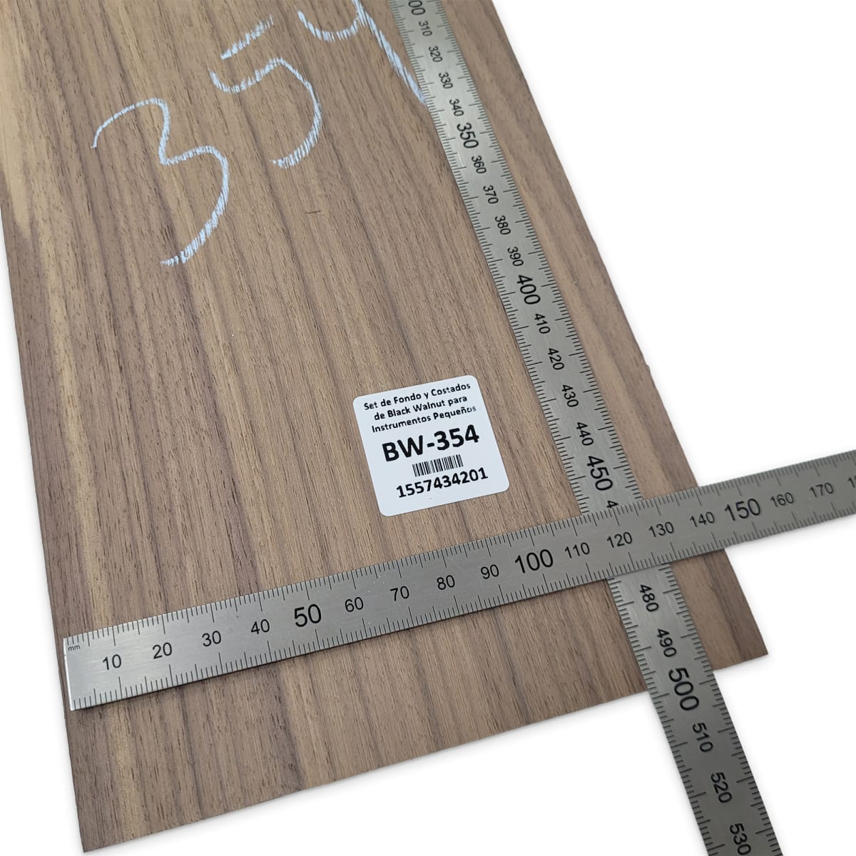 Set de Fondo y Costados BW-354 de Black Walnut para Instrumentos Pequeños5