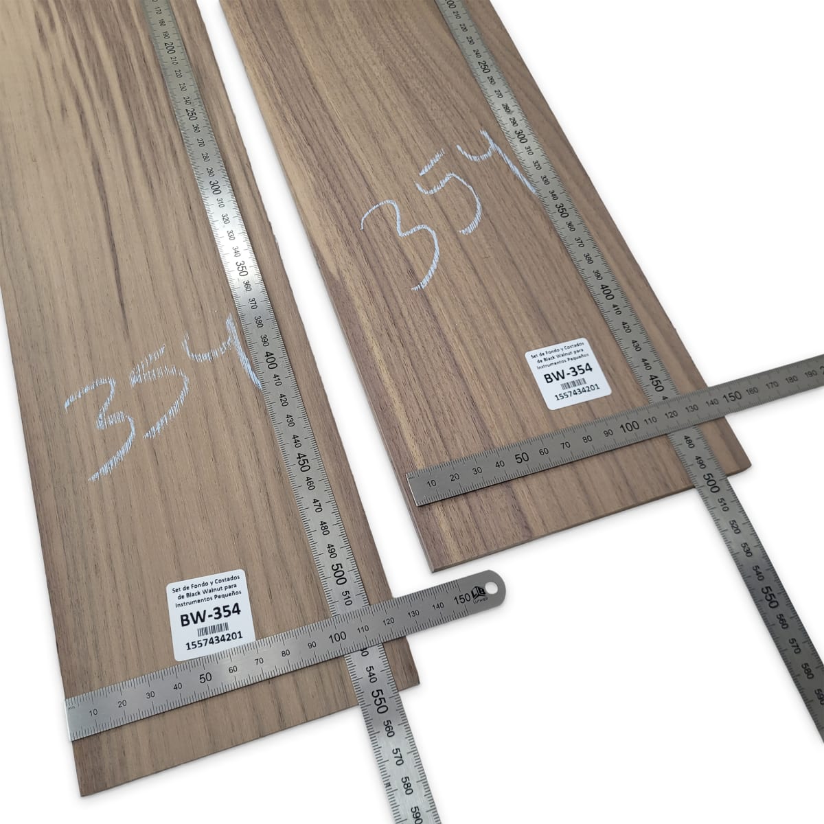 Set de Fondo y Costados BW-354 de Black Walnut para Instrumentos Pequeños3