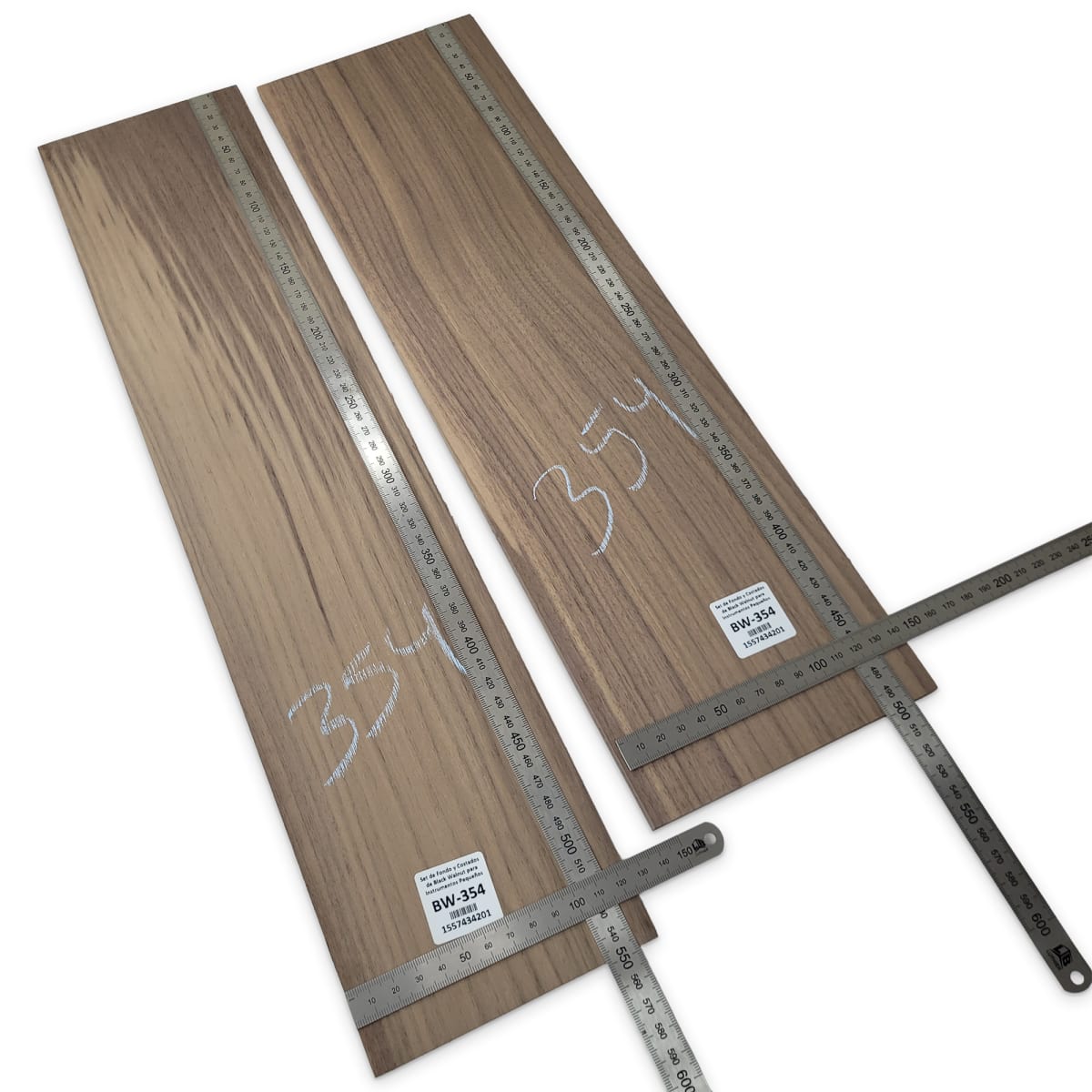 Set de Fondo y Costados BW-354 de Black Walnut para Instrumentos Pequeños2